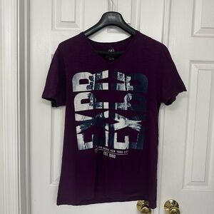 Express Purple Graphic Tee